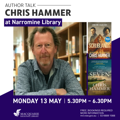 Author Talk: Chris Hammer at Narromine Library